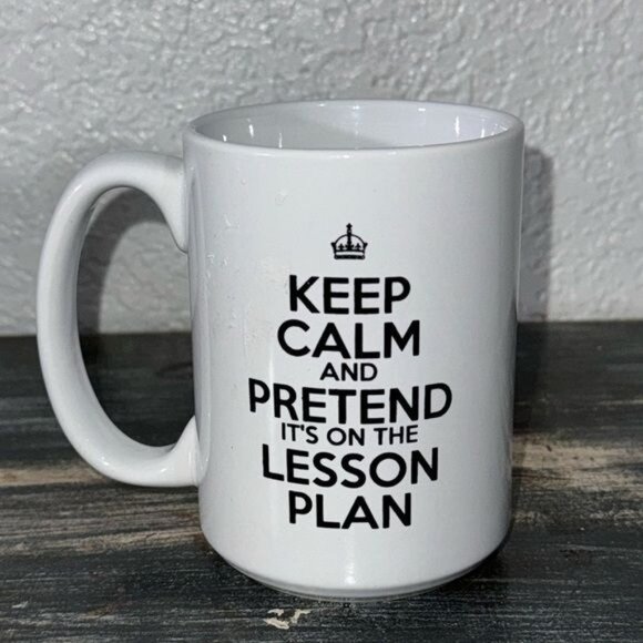 Set Of 2 "Keep Calm" Themed Mugs - Picture 3 of 14